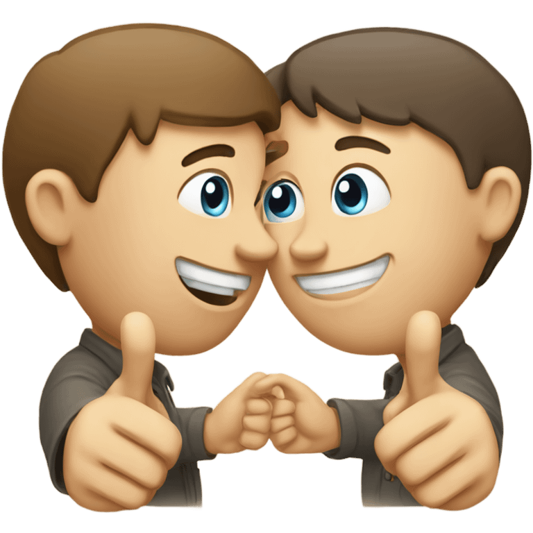 two russian hands "greeting each other" emoji