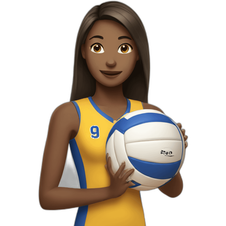 Volleyball girl emoji