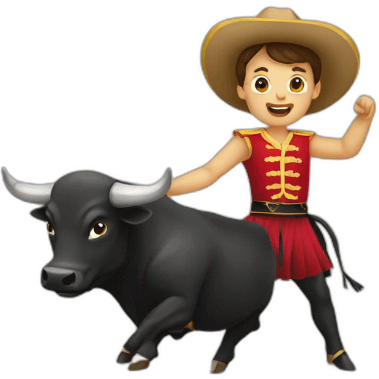 Bullfighting emoji