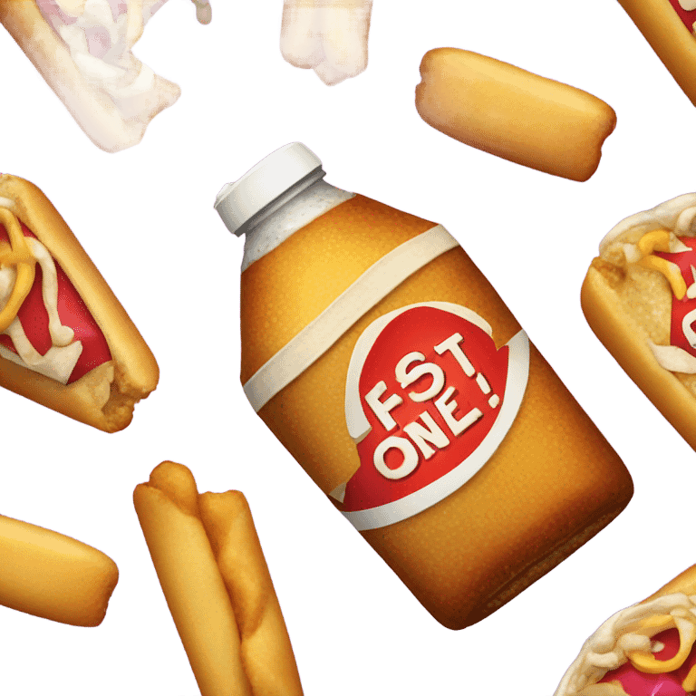 fast food soda drink emoji