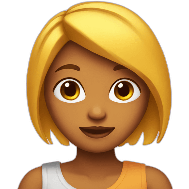 Chica emoji