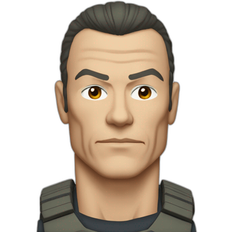 Anime-jean-claude-vandamme-timecop + -no glasses emoji