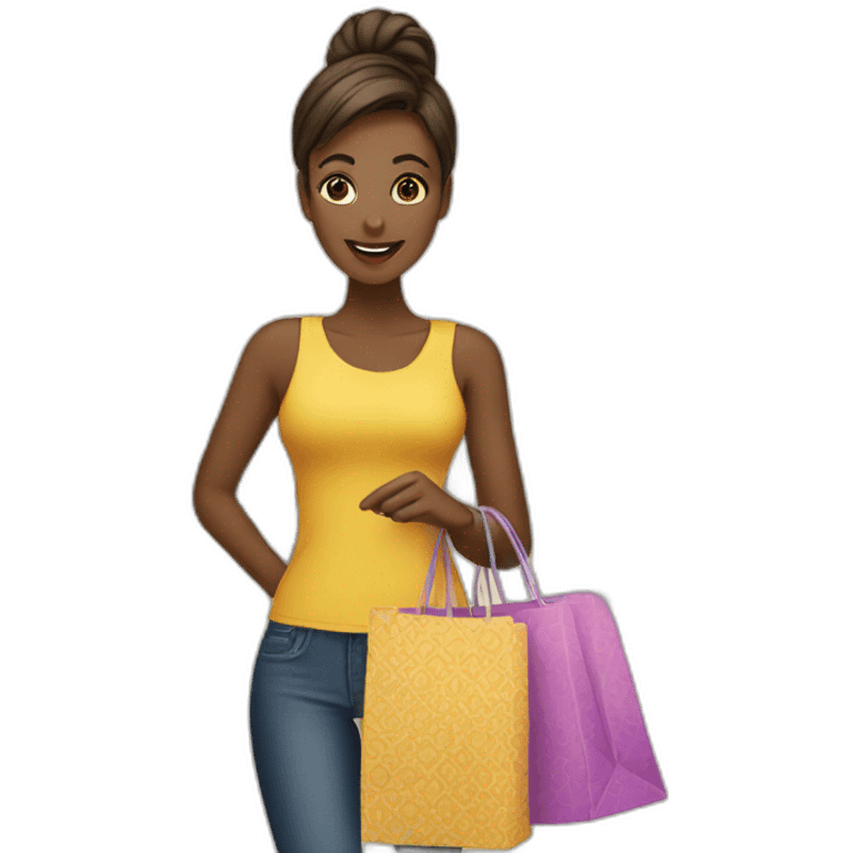 Shopaholic  emoji