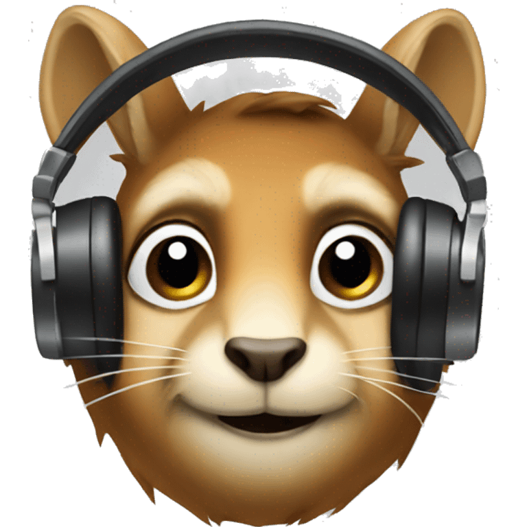 squirell DJ emoji