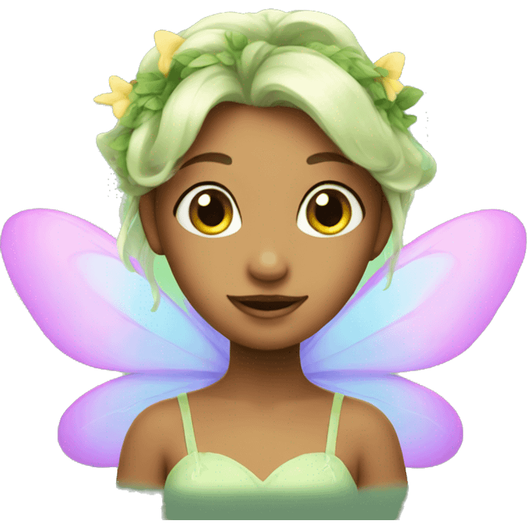 Pretty fairy emoji