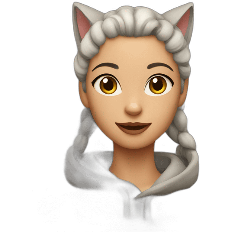 Cat women emoji