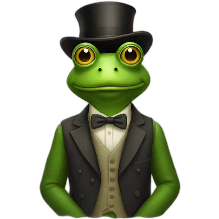 mr frog artist emoji