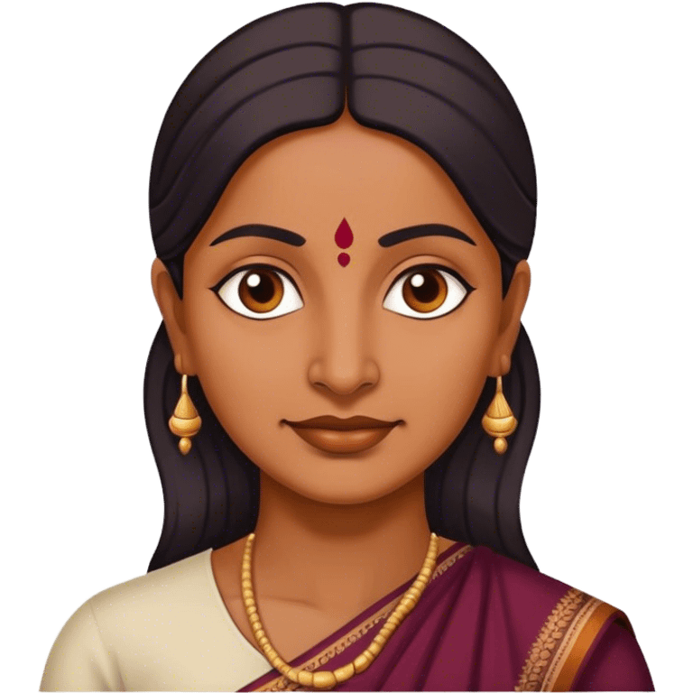 40 year old indian woman  emoji