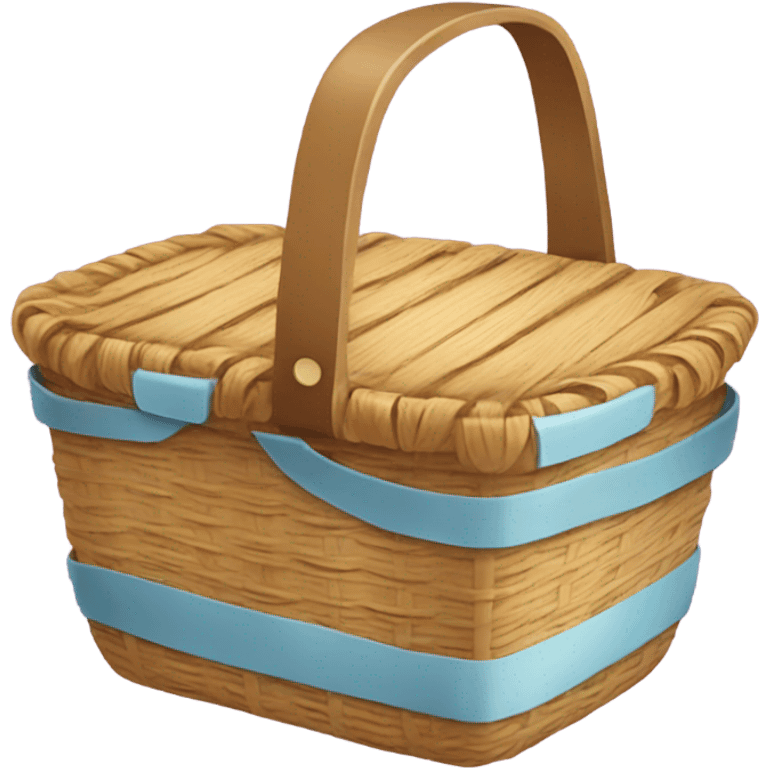 Teddy bear picnic basket  emoji