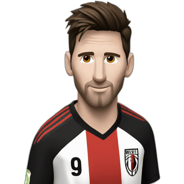 Messi Newell's Old Boys emoji