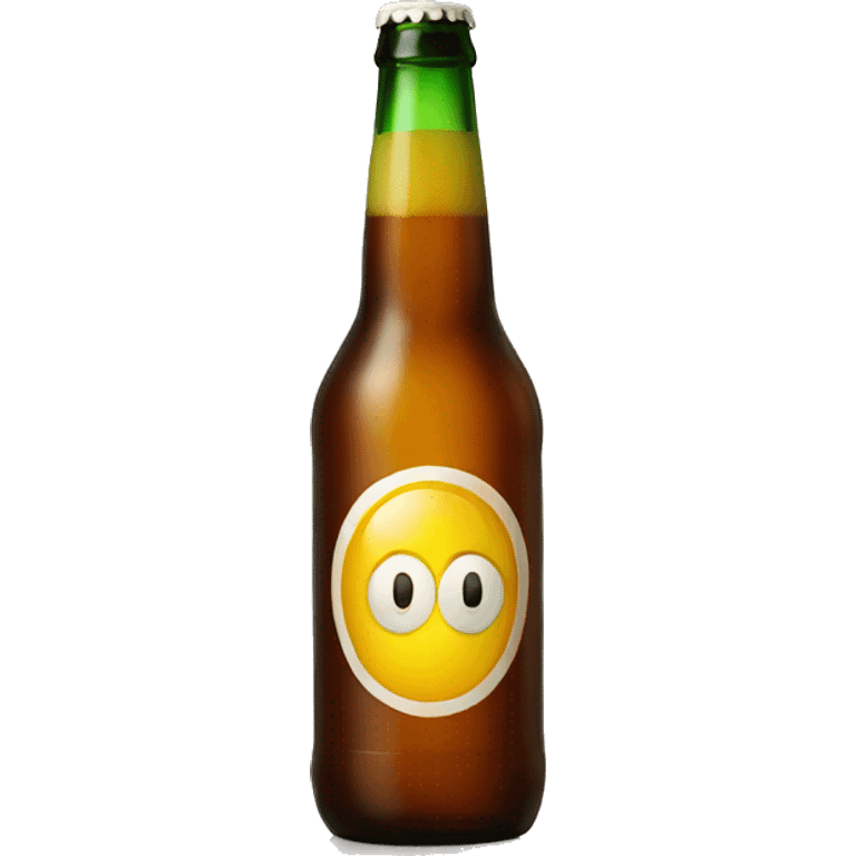 beer bottle emoji