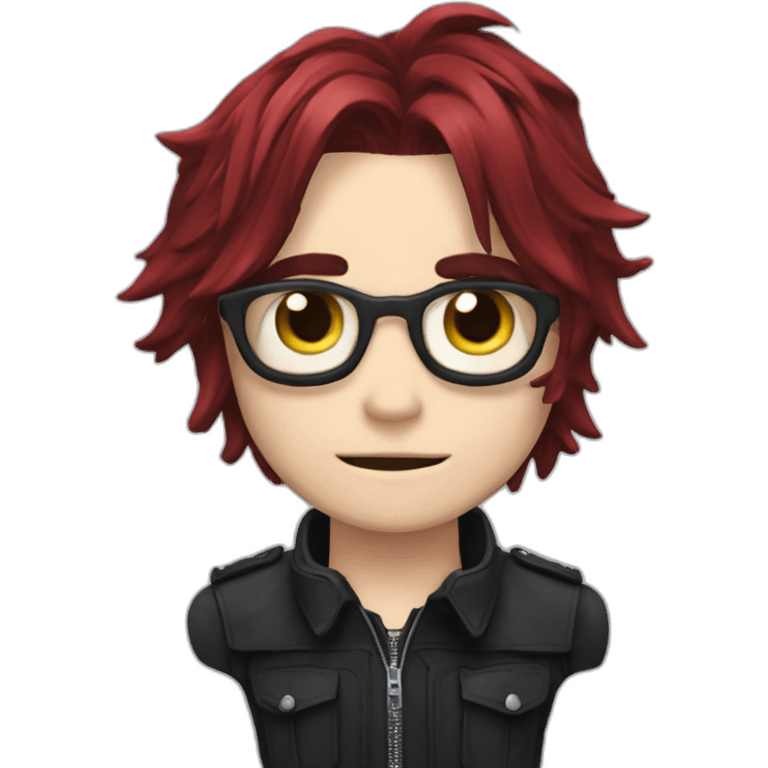 Gerard way in helena video emoji