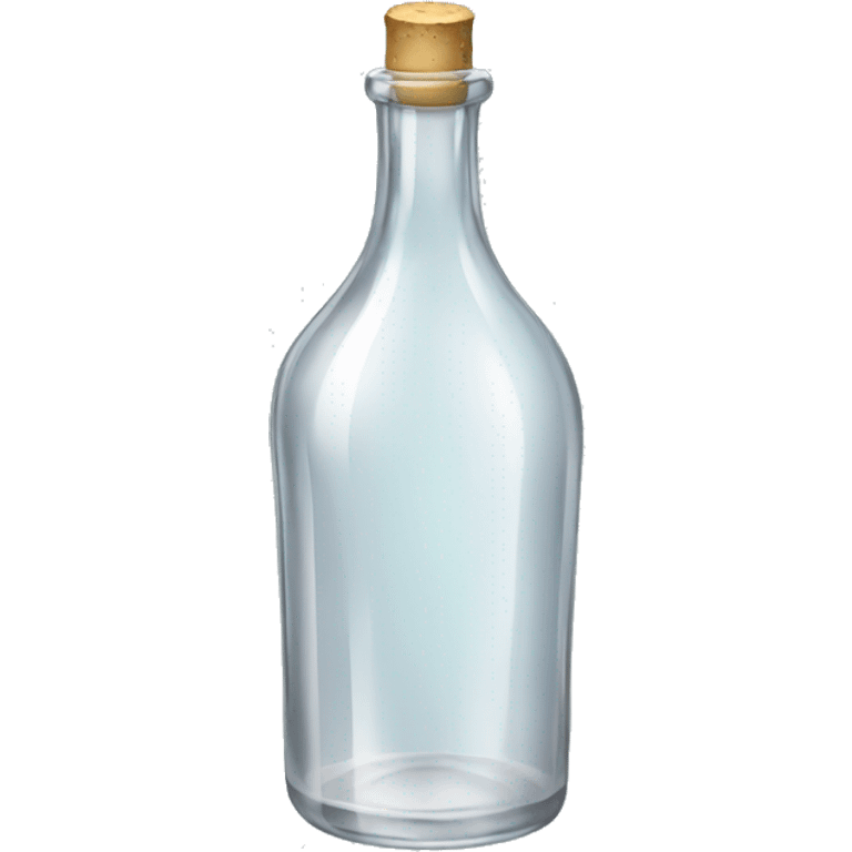 Cristal bottle emoji