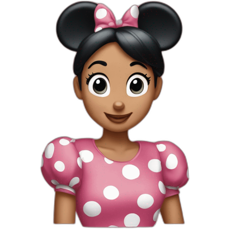  Classic Minnie Mouse is not a human emoji