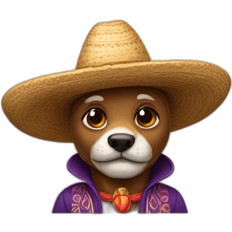 Pepito with sombrero emoji