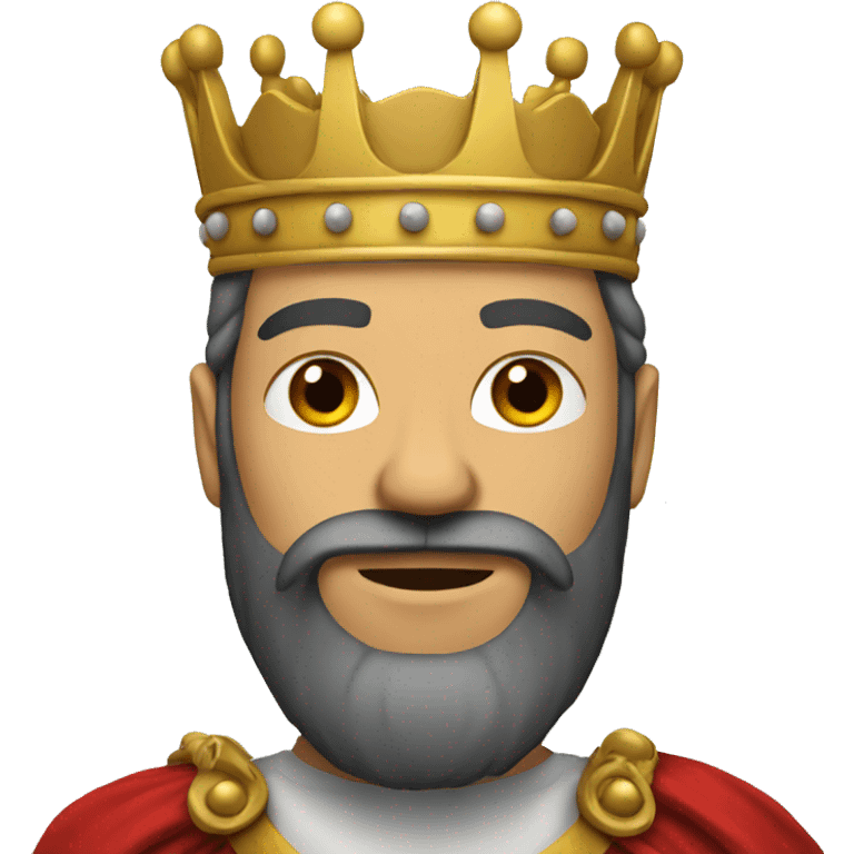 King with beard  emoji