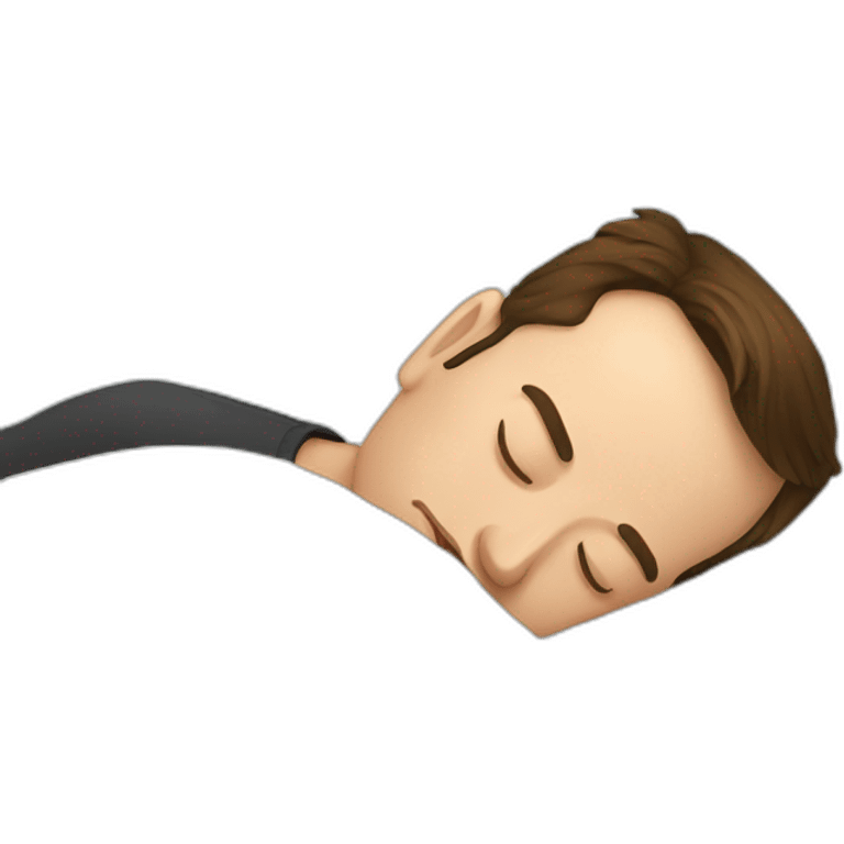 elon musk sleeping emoji