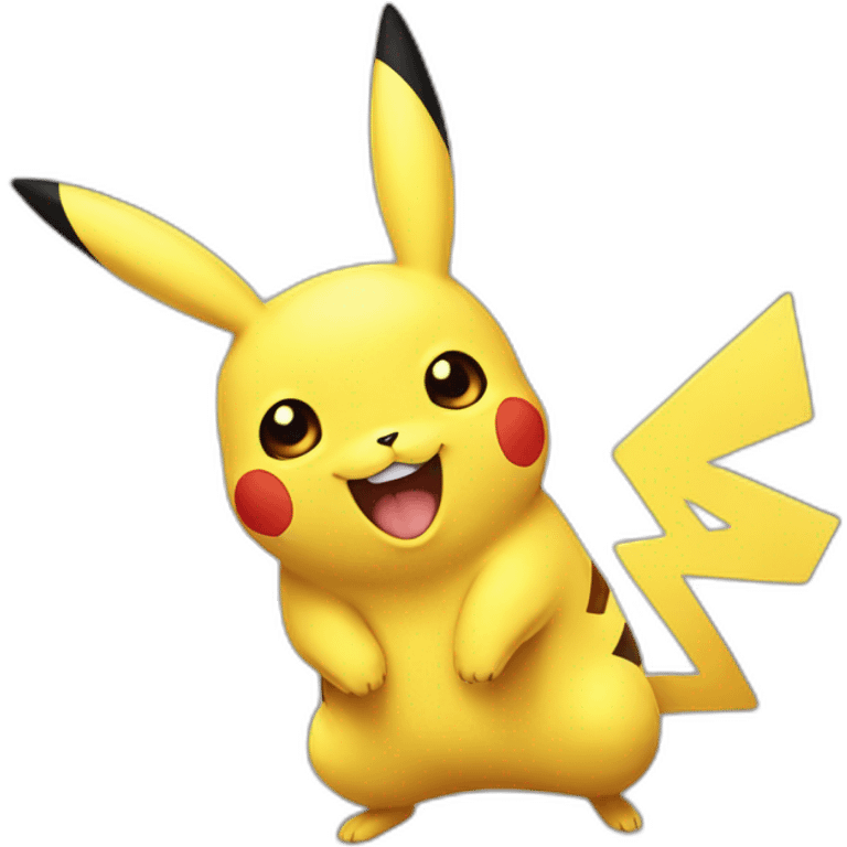 Happy pikachu  emoji