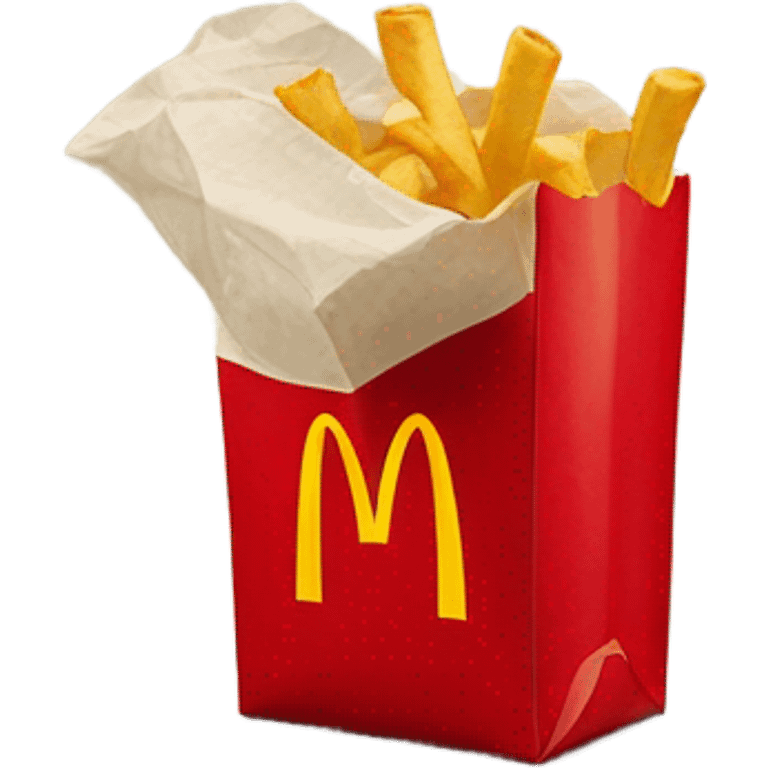 Mcdonald’s bag emoji