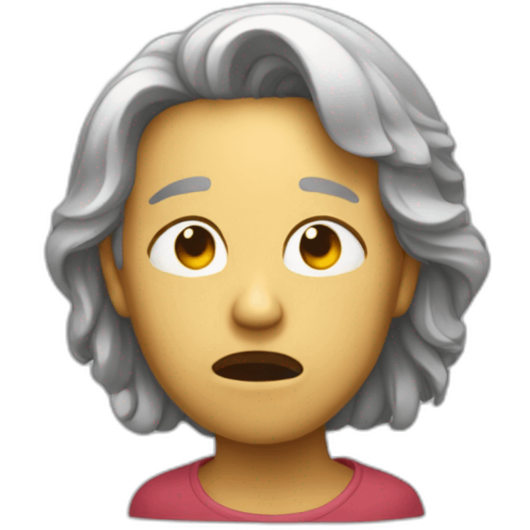 Personne qui Pleure emoji