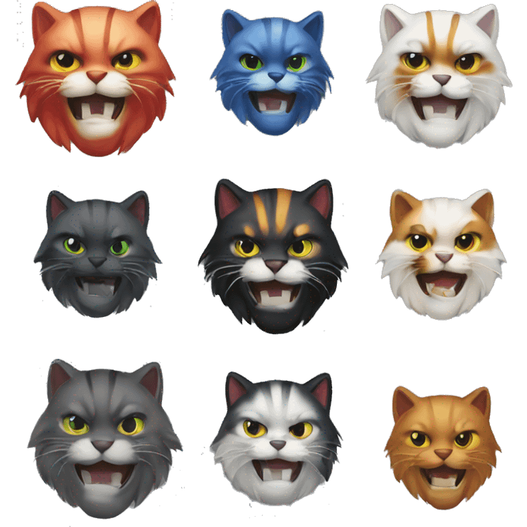 Hellcat logo emoji