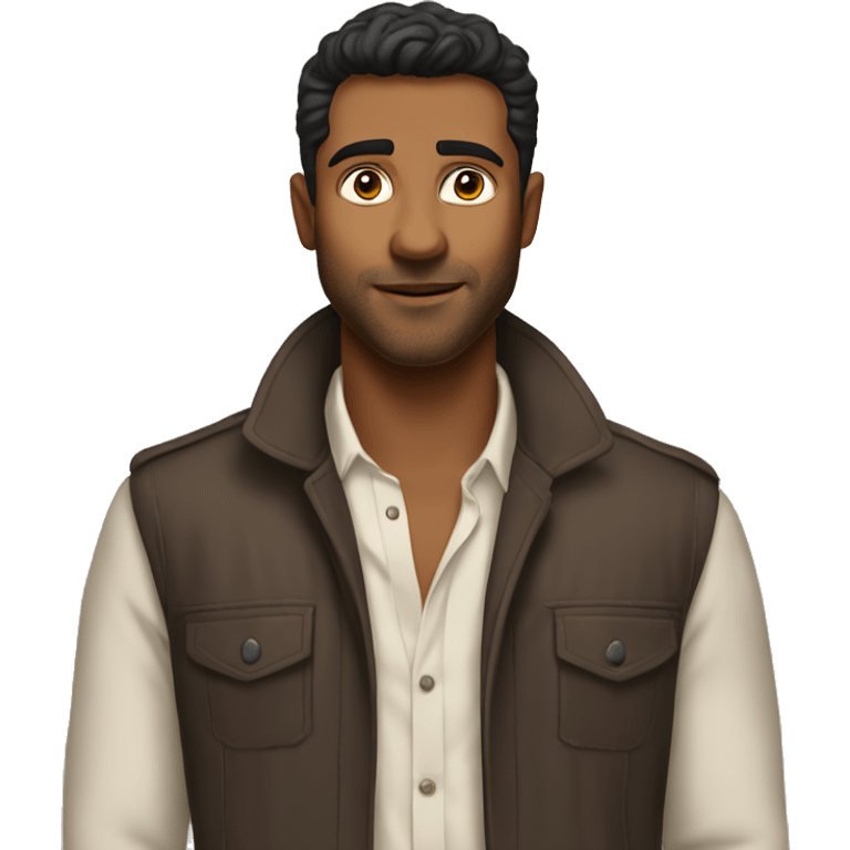 Actor surya in fairer skin tone emoji