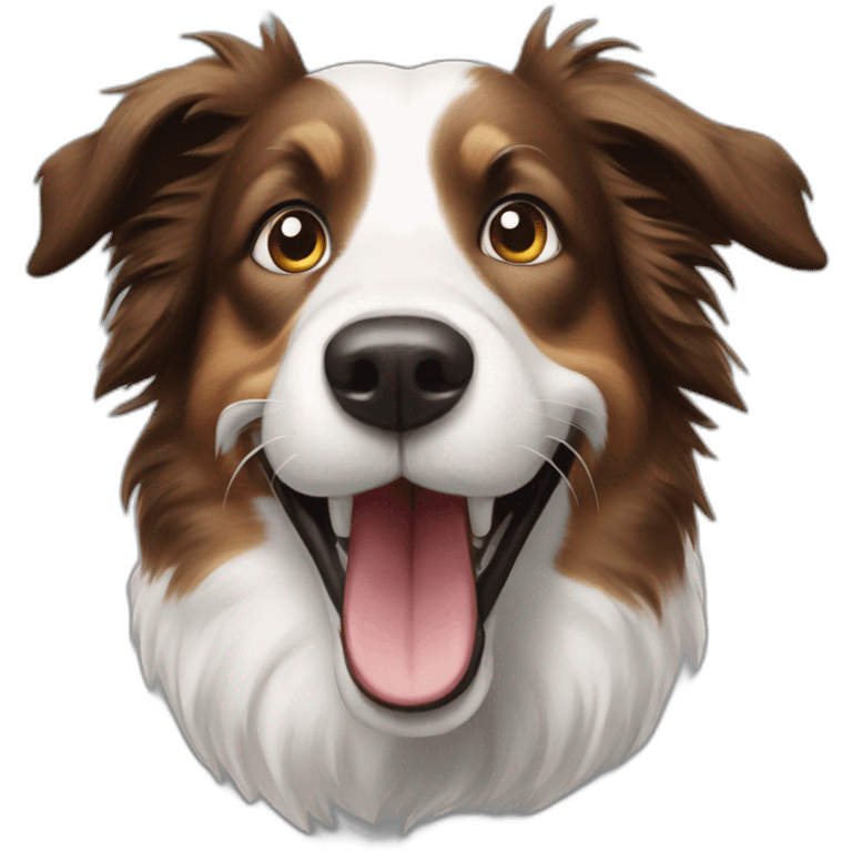 happy-bordercollie-asking-to-play emoji