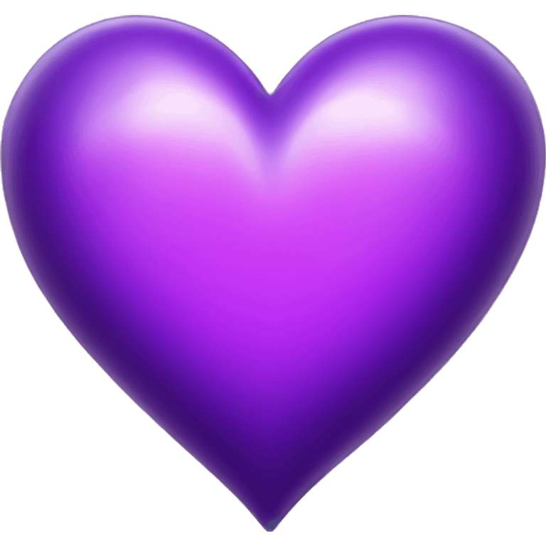 purple heart with magic emoji