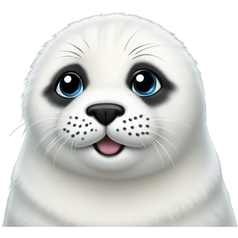 fluffy harp seal  emoji