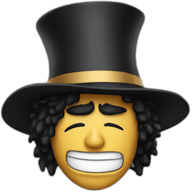 Slash-hat emoji