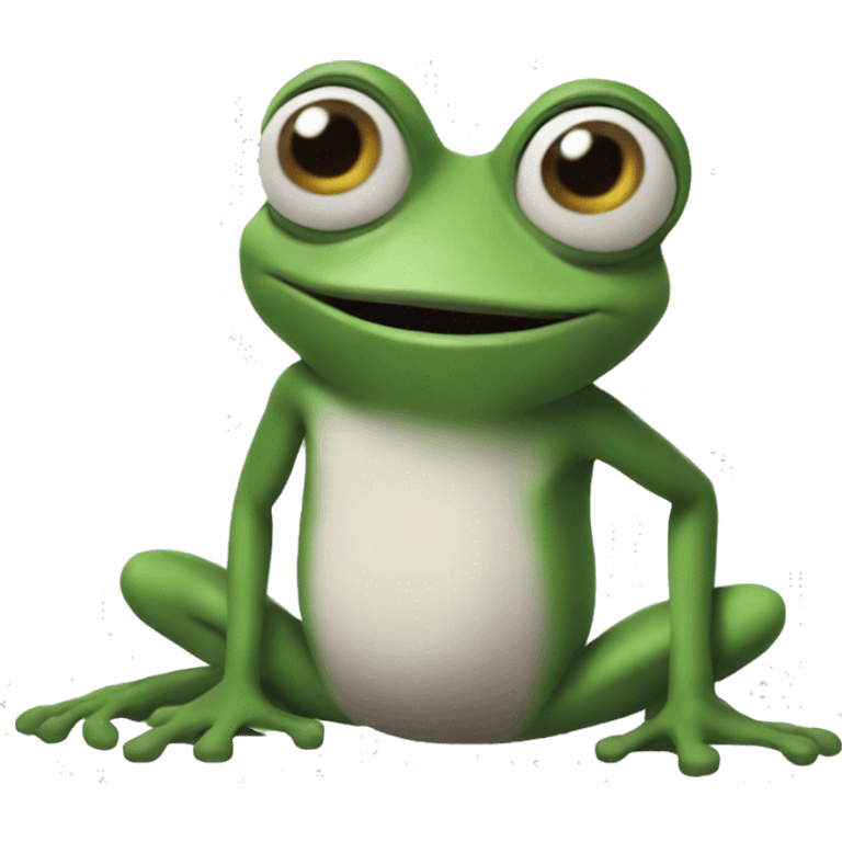 Crazy frog from the one song emoji