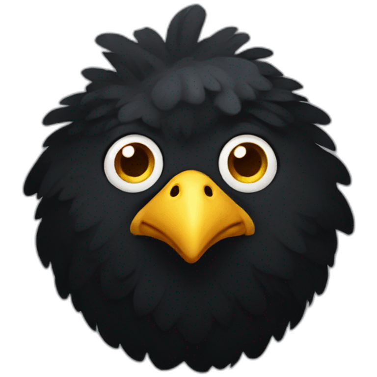 dark chiken emoji