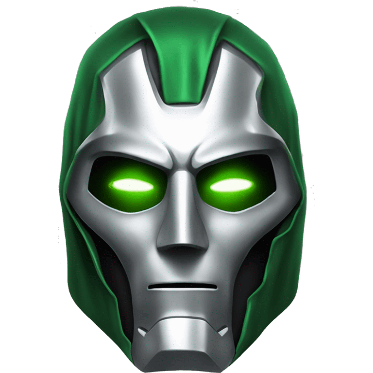 Victor von doom mask realistic emoji