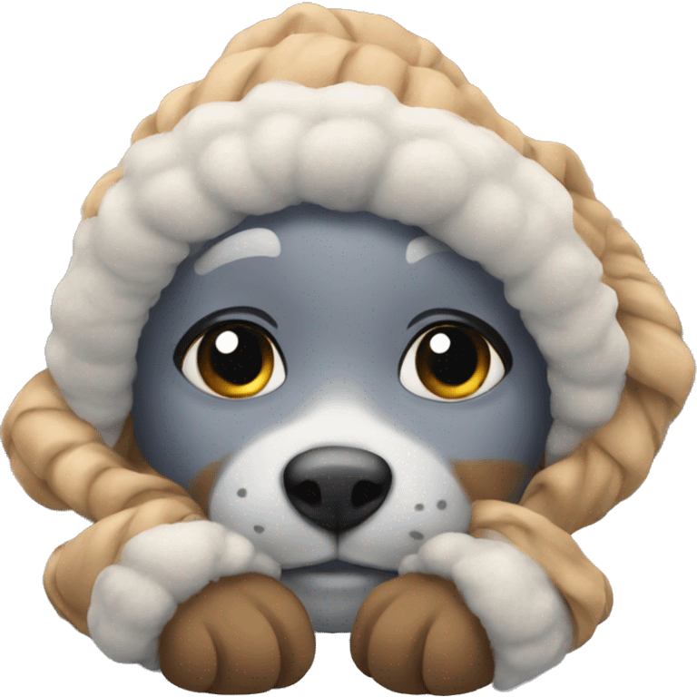 Cozy winter emoji