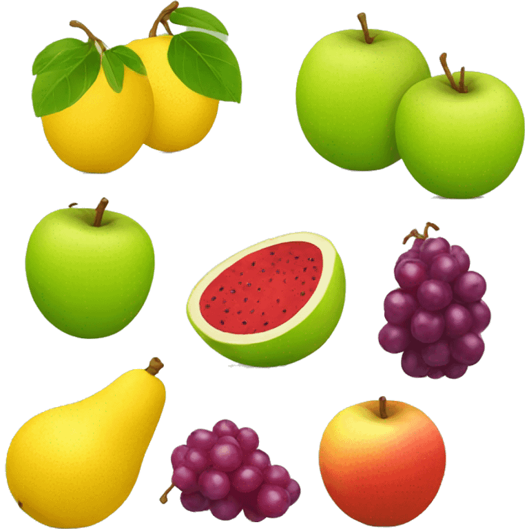 fruits emoji