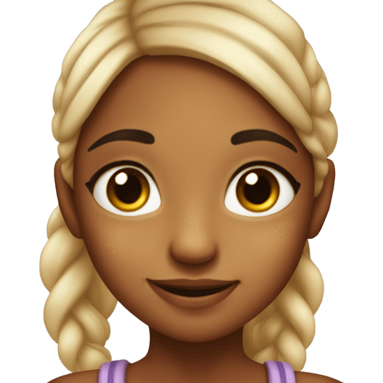 Hyperpigmentation girl emoji