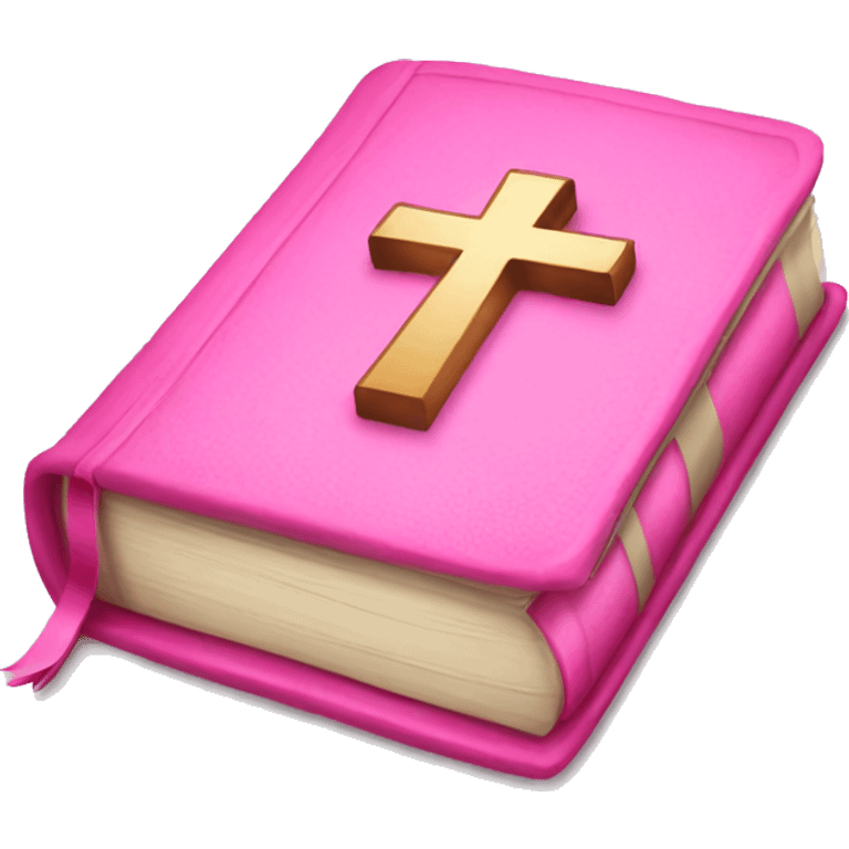 pink bible emoji  emoji