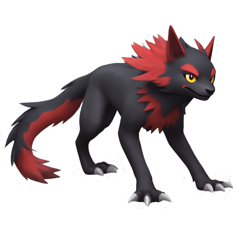 Nargacuga-Litten-Zoroark full body emoji