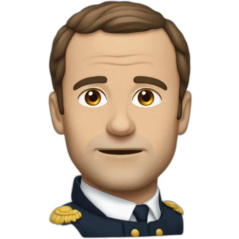 Macron qui dort emoji