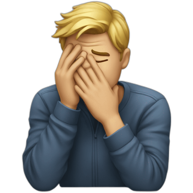 facepalm guy emoji