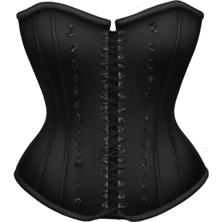 Black corset  emoji