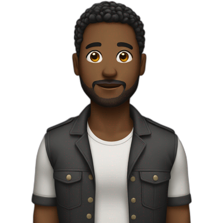 black gay emoji