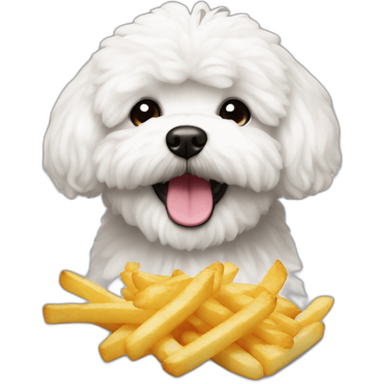 Bichon fries emoji