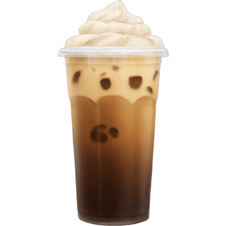 Aesthetic iced coffee  emoji