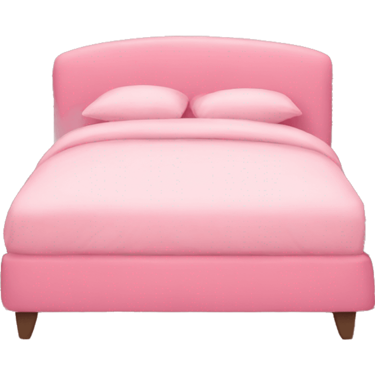 Pink bed emoji