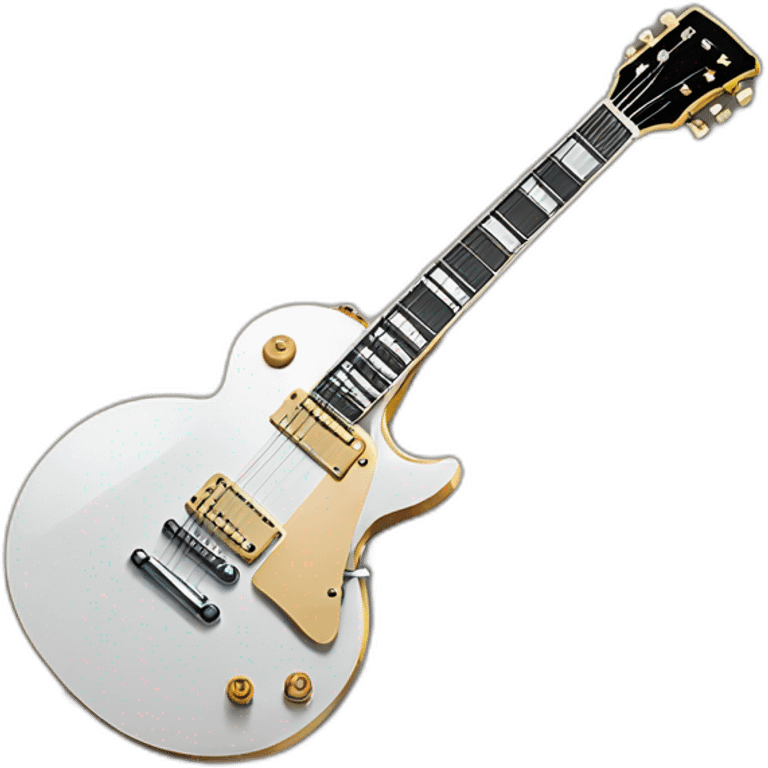 Guitar les paul emoji