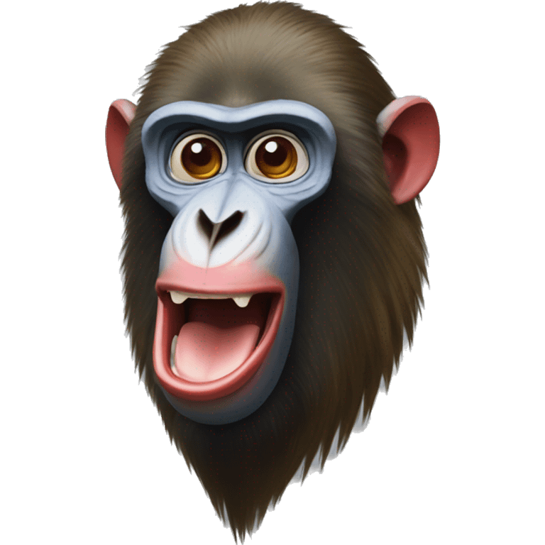 mandrill realist emoji