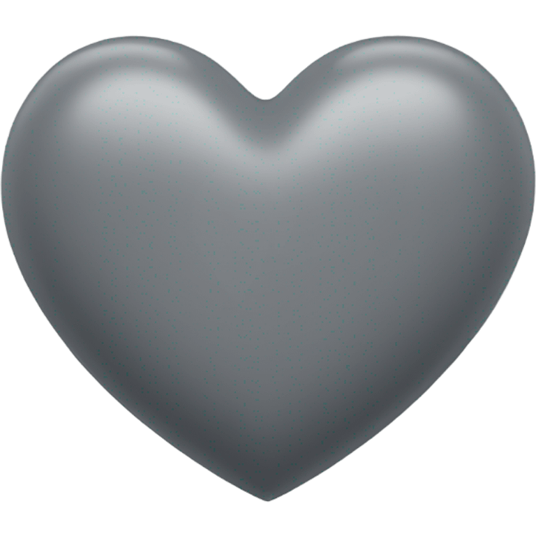 grey heart emoji