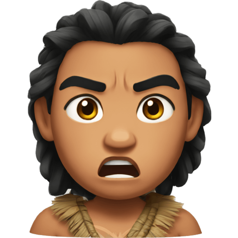 Moana angry emoji