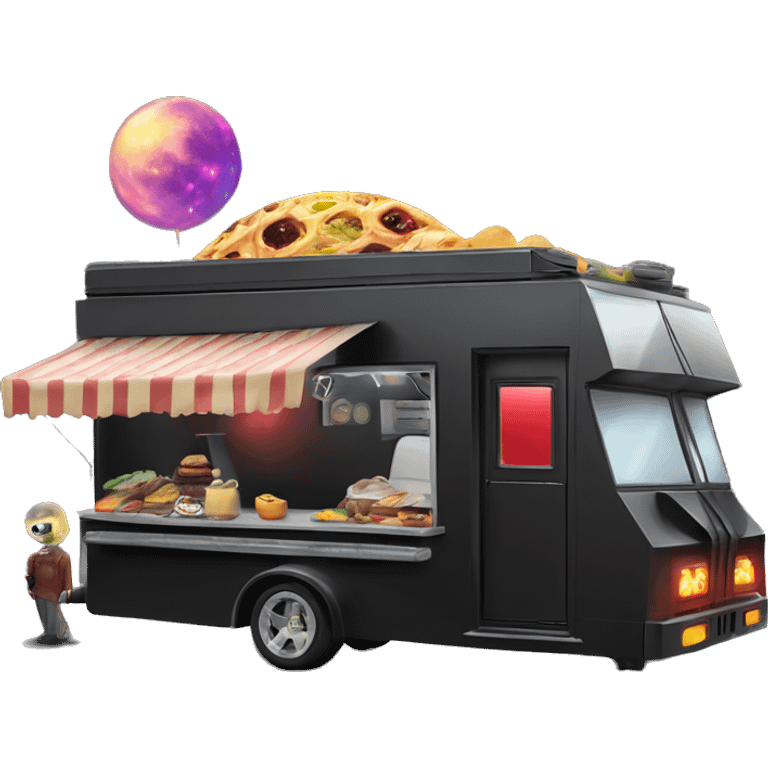 Darth Vader’s dream house/food truck  emoji